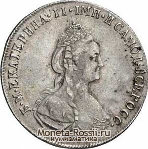 Монета Полтина 1778 года